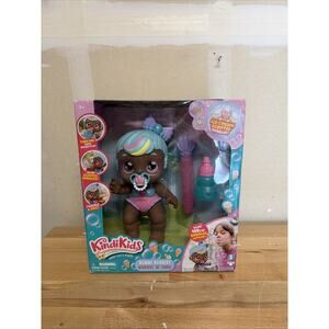 Kindi Kids Bonnie Bubbles & Sing Electronic 9.5” Baby Doll Playset – New